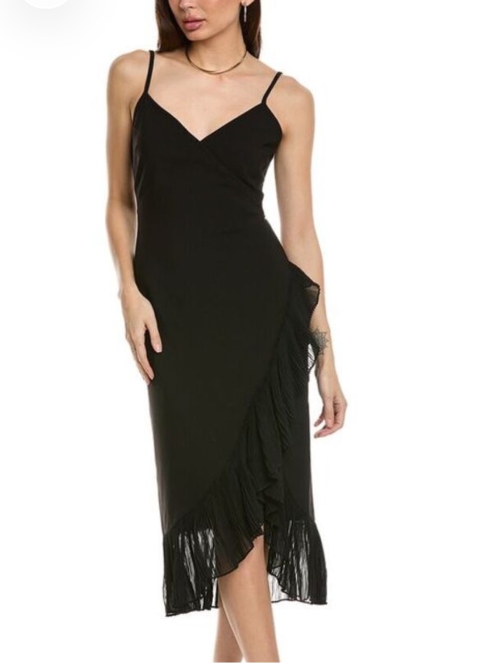 LIKELY Hollina Midi Dress in Black